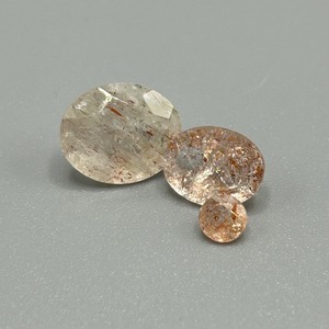 5.10 Carat Sunstone Oval Faceted Cut - Set of 2 Loose Stones