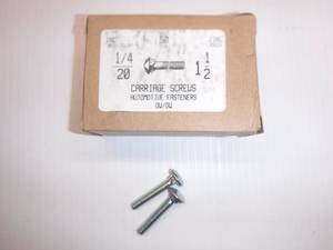 Automotive Fastener Carriage Screws 14-20 x 1-12  Approximately 54 
