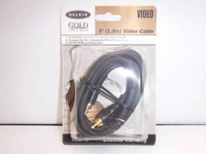 Belkin Gold Series F8V307-06 Video Cable 6 (1.8m)   Approximately 78 Video Cables 