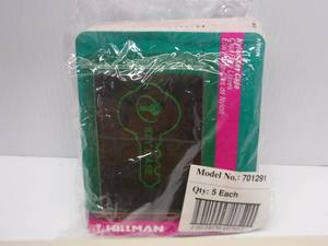 Hillman 701291 Nylon Key Case (5 Key Cases Per Bag)  Approximately 8 Bags 