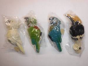 Tropical Alliance Tropical Bobblehead Birds (5 Variety Of Birds)  Approximately 3 Boxes 