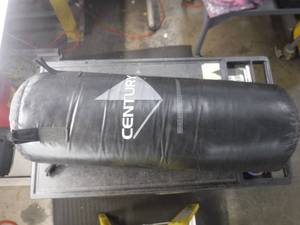 Century Punching Bag With Damaged Straps