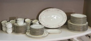 lot 47 image: Noritake Fine Bone China Set - Shenandoah - (64)