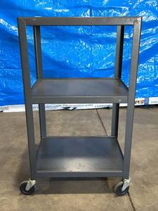 lot 3076 image: Metal Utility Cart