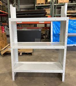 lot 2101 image: Weatherguard Adjustable Van Shelving