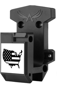 lot 5195 image: AR15 Wall Mount With Mag Holder