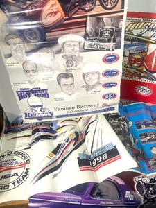 lot 27 image: Lot of Racing Posters and Ephemera Hot Rod Speedway