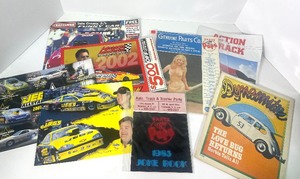 lot 28 image: Part Pups by Napa Vintage Magazine, Dynamite Magazine, SpeedwayRacing Ephemera