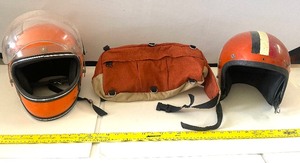 lot 40 image: Vintage Helmets