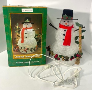 lot 60 image: Light Up Snowman with Box