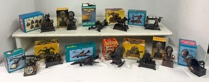 lot 93 image: Lot of 12 Die Cast Metal Pencil Sharpeners, Collectible 2nd Lot