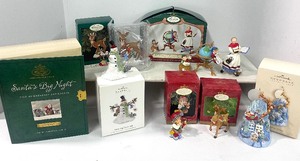 lot 96 image: Lot of Hallmark Collectibe Christmas Ornaments Collectors Club and More