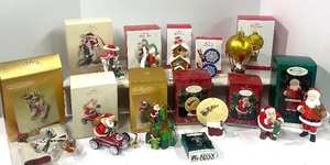 lot 97 image: Club Exclusive and More Holiday Hallmark Collectible Keepsake Ornaments