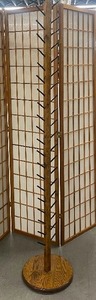 lot 114 image: Wooden Beanie Baby Display Tree