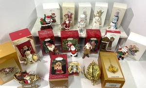 lot 117 image: Keepsake Ornaments by Hallmark Lot of Various Styles Lot of 14