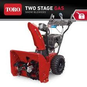 lot 66 image: Toro Power Max 824 OE 24 in. 252cc Two-Stage Electric Start Gas Snow Blower Customer Returns See Pictures