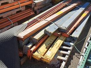 Lot of (19) 10 Pallet Racking Cross Beams
