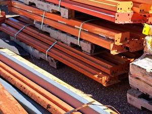 Lot of (20) 8 Pallet Racking Cross Beams