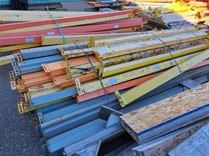Lot of (34) Pallet Racking Cross Beams