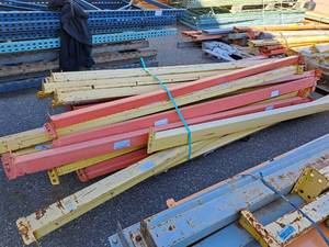 Lot of (34) 8 Pallet Racking Cross Beams
