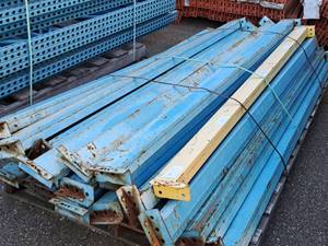 Lot of (28) 8-12 Pallet Racking Cross Beams