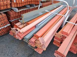Lot of (26) Assorted Pallet Racking Cross Beams