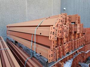 Lot of (45) 9 Pallet Racking Cross Beams