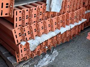 Lot of (48) 9 Pallet Racking Cross Beams