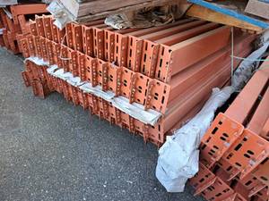 Lot of (60) 9 Pallet Racking Cross Beams