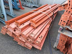 Lot of (24) Assorted Pallet Racking Cross Beams - 9 (x4) and 10 (x20)