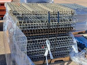 Lot of (20) Pallet Racking Grates 43x46