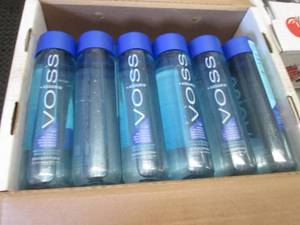 lot 519 image: 12- 28.74 oz Voss Water  Aquamin...