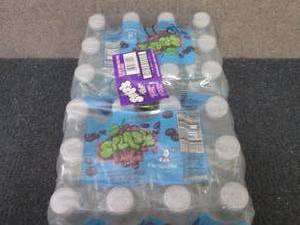 lot 525 image: 24- 8 oz Splash Acai Grape...