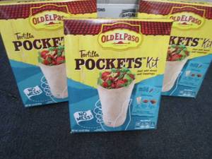 lot 532 image: 3- 12.4 oz Old El Paso Tortilla Poc...