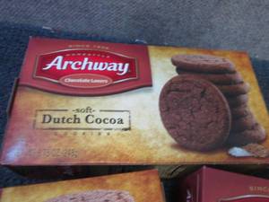lot 545 image: 3- 8.75 oz Archway Soft Dutch Cocoa...
