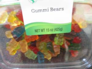 lot 563 image: 3- 15 oz Eilliens Gummi Bears...