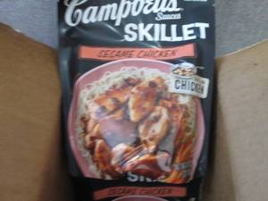 lot 600 image: 6- 11 oz Campbells Sesame Chicken ...