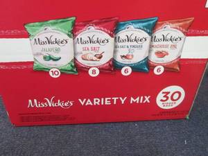 lot 78 image: 30 ct Miss Vickies Variety Mix...
