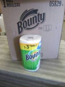 lot 85 image: Case of 12 Triple Rolls Bounty Sele...