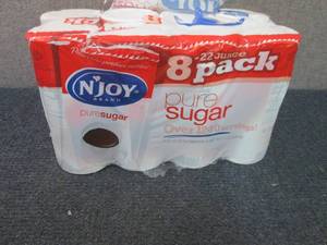 lot 115 image: 8- 22 oz Njoy Pure Sugar...