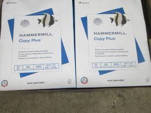 lot 117 image: 8 Reams Hammermill Copy Plus...
