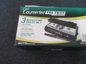 lot 125 image: Dri Mark Tri Test - Counterfeit Bil...