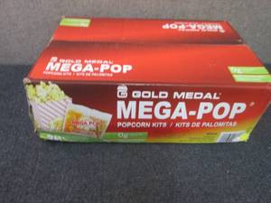 lot 128 image: Case of 36 Gold Medal Mega-Pop Popc...