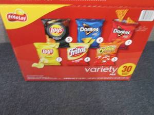 lot 132 image: 30 ct Frito Lay Variety Mix...