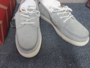 lot 191 image: 12 pr Billy Gray Suede Mens Boat S...