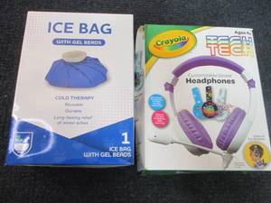 lot 228 image: Ice Bag, Headphones...