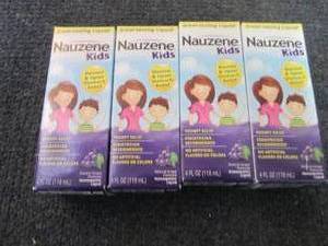 lot 232 image: 4- 4 oz Nauzene Kids...