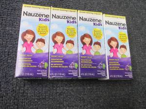 lot 243 image: 4- 4 oz Nauzene Kids...
