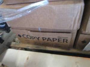 lot 273 image: Case of 5000 Sheets Copy Paper 8.5x...