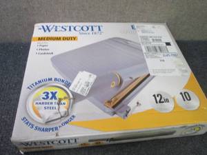 lot 287 image: Westcott Medium Duty 12 inch Paper ...
